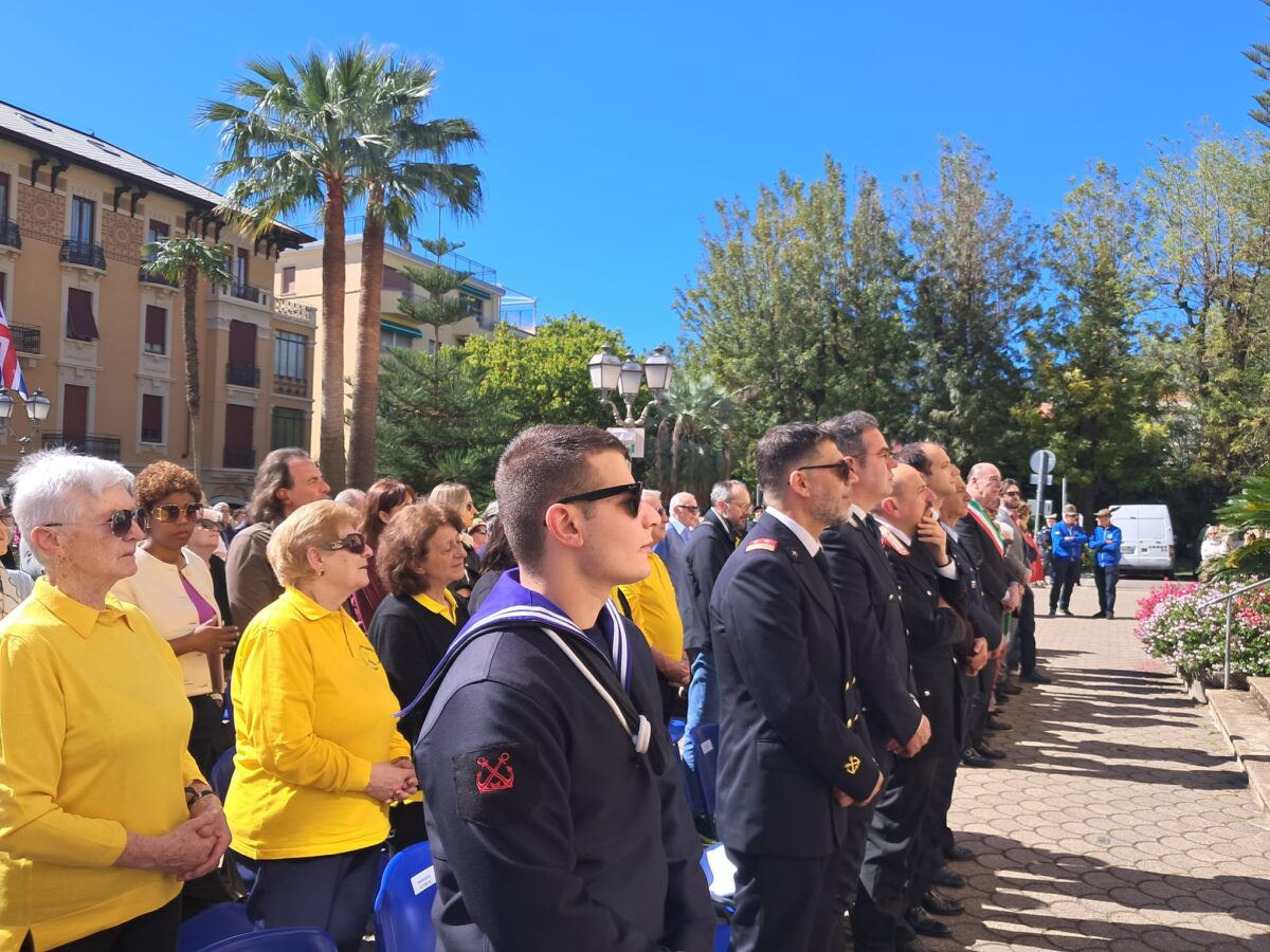 Alassio celebra 80 Anniversario della Liberazione