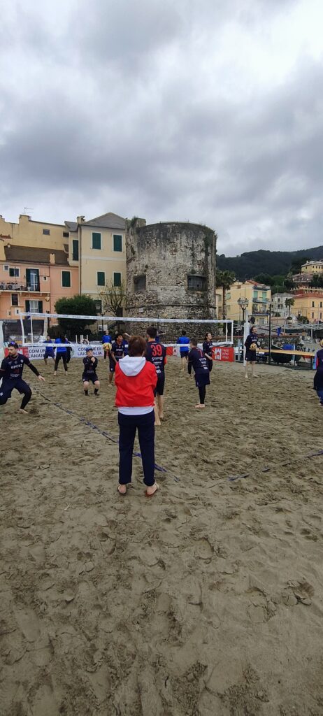 Beach volley a Laigueglia