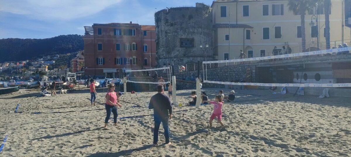 Beach volley a Laigueglia