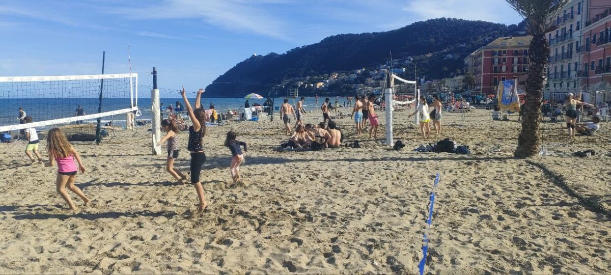 Beach volley a Laigueglia