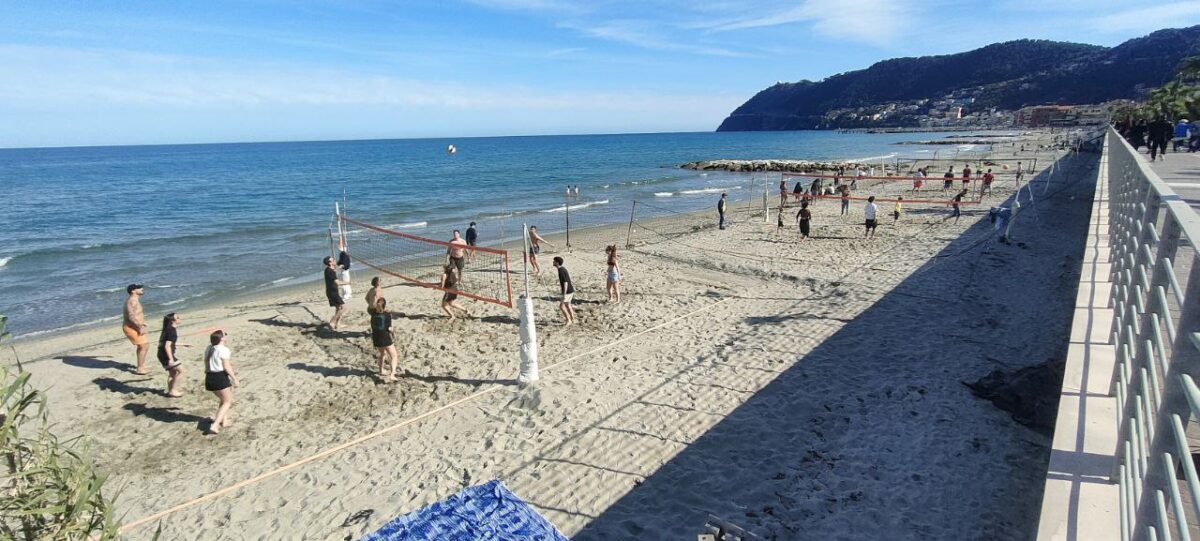 Beach volley a Laigueglia
