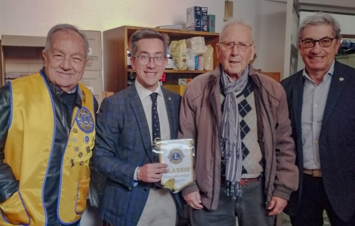 Lions Club Alassio sostiene il Banco di Solidarietà