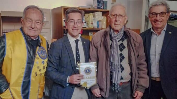 Lions Club Alassio sostiene il Banco di Solidarietà