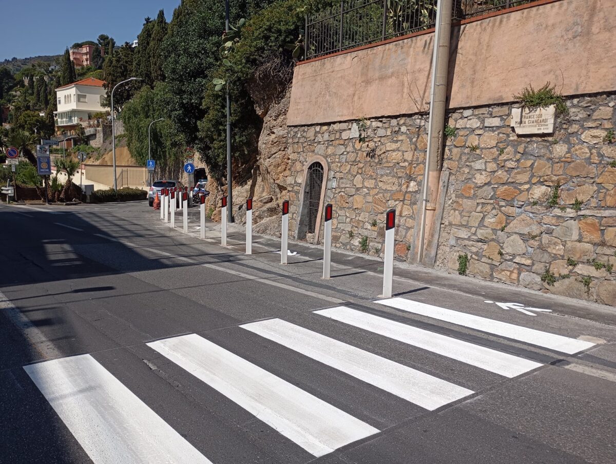 Nuovo attraversamento pedonale in via Giancardi