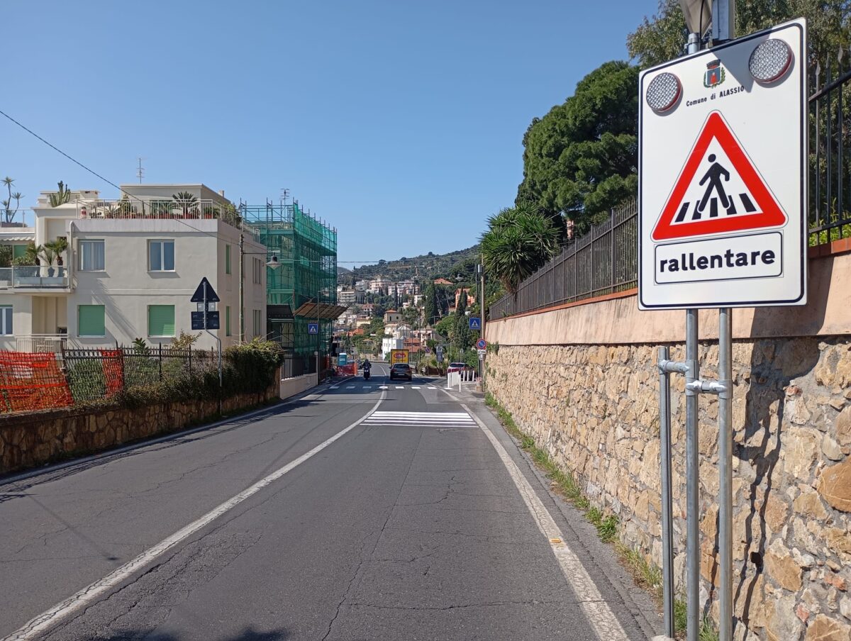 Nuovo attraversamento pedonale in via Giancardi
