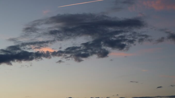 scie nel cielo