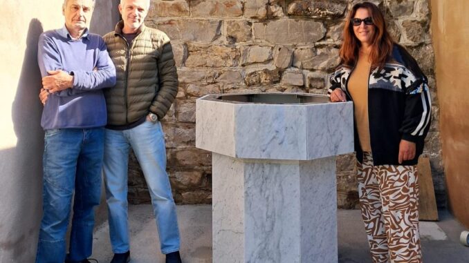 Collocata urna cineraria nel cimitero cittadino di Alassio