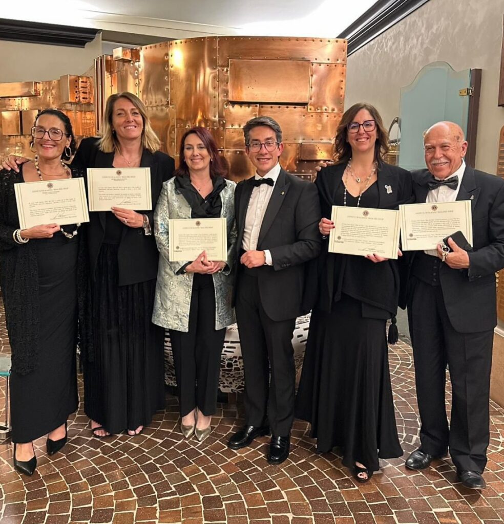 Lions club Alassio riconoscimenti