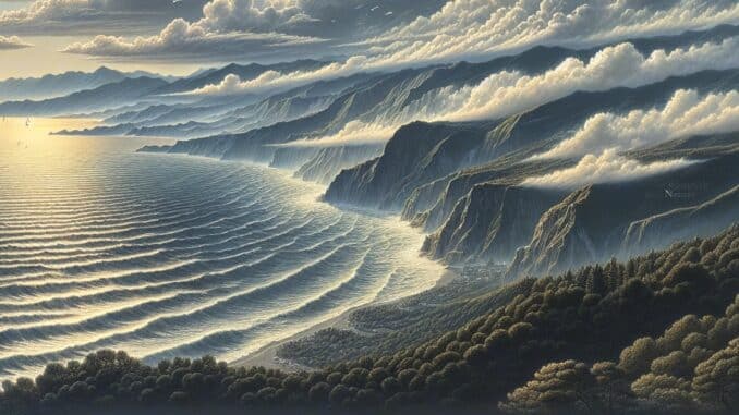 mare di nuvole e onde - effe