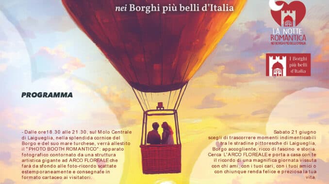 Notte romantica Laigueglia