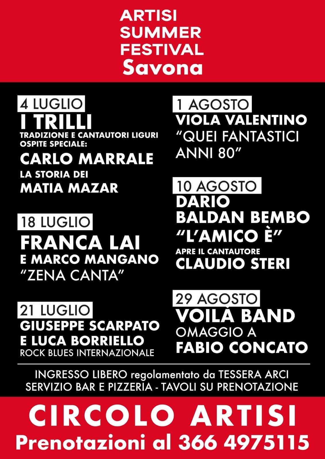 Artisi Summer Festival