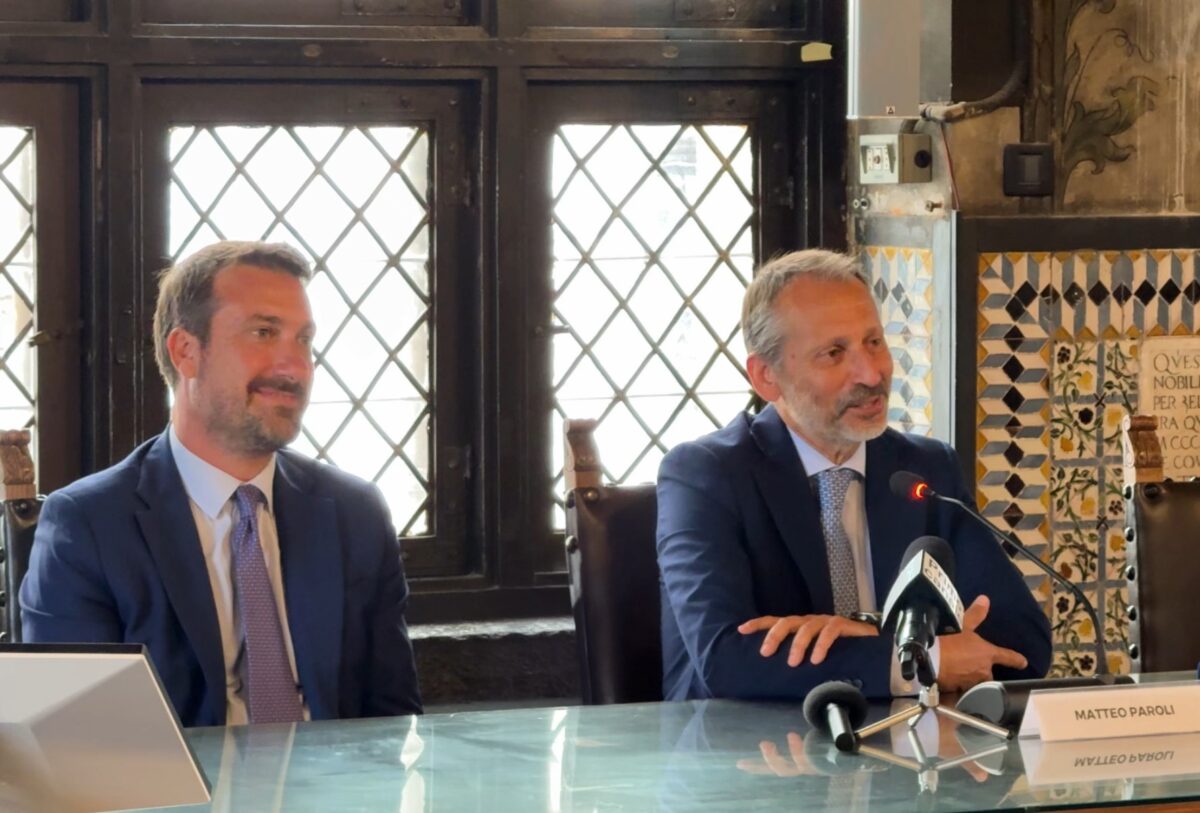 Conferenza stampa insediamento commissario Paroli