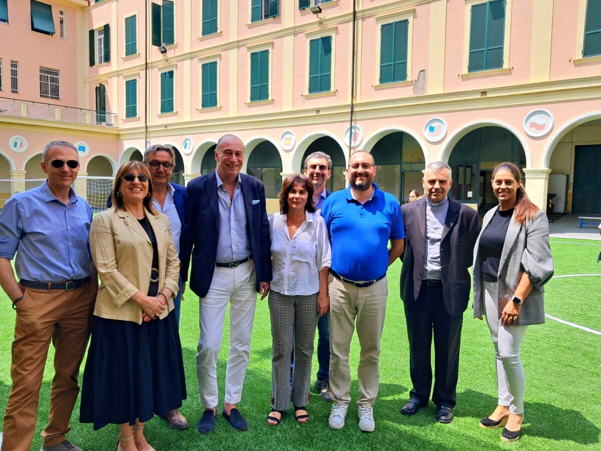 Inaugurato oggi ad Alassio il Campo delle Bandiere