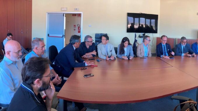 ’assessore alla Sanità di Regione Liguria Massimo Nicolò visita gli ospedali