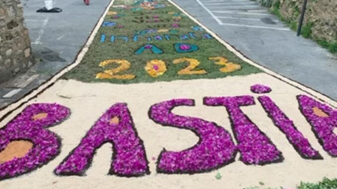 infiorata bastia