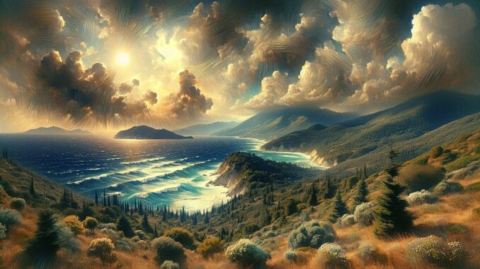 paesaggi tra le nuvole e il sole - effe