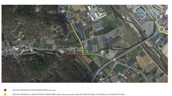 tratto strada cenesi