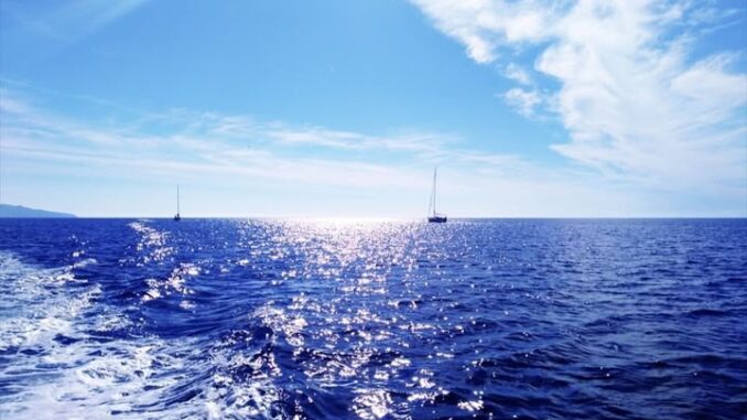 le lontananze del blu