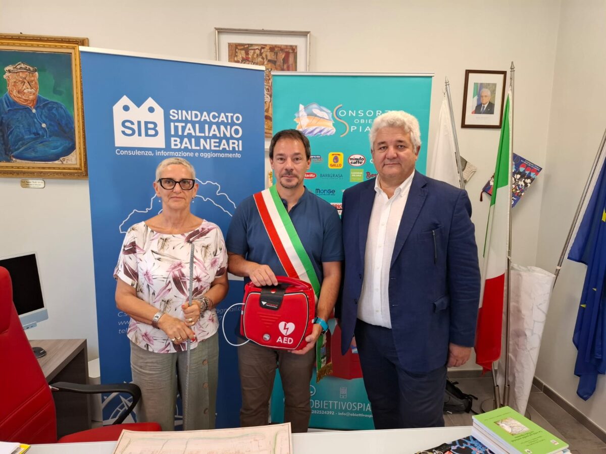 Carla Aonzo, il sindaco Fiorini, Schiappapietra