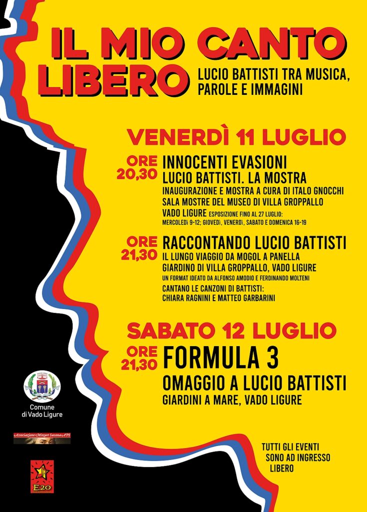 Festival il mio canto libero - Locandina