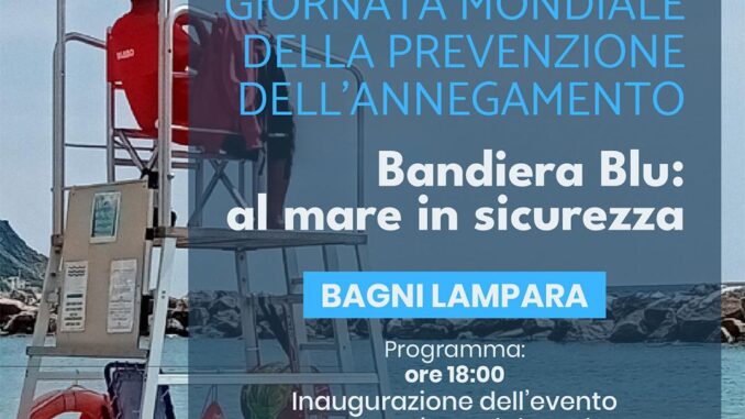 Locandina Giornata Mondiale Annegamento