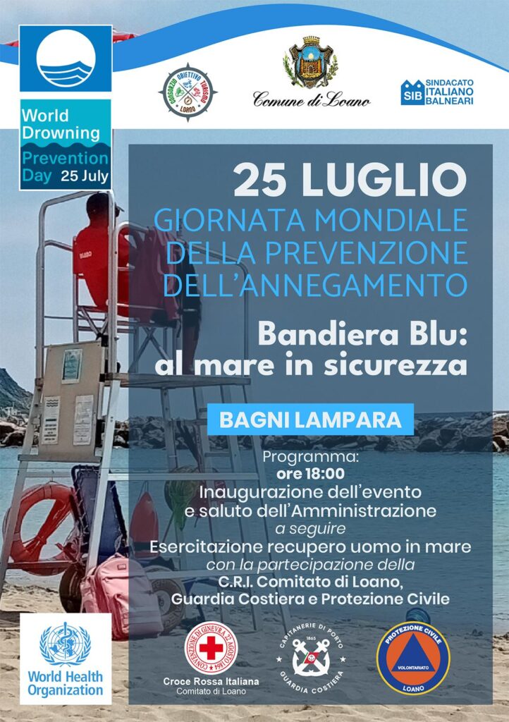 Locandina Giornata Mondiale Annegamento