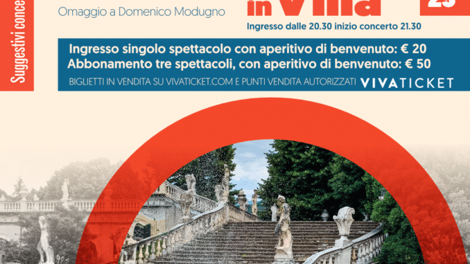 Musica in Villa 2025 Radicanto 3 agosto 2025 social