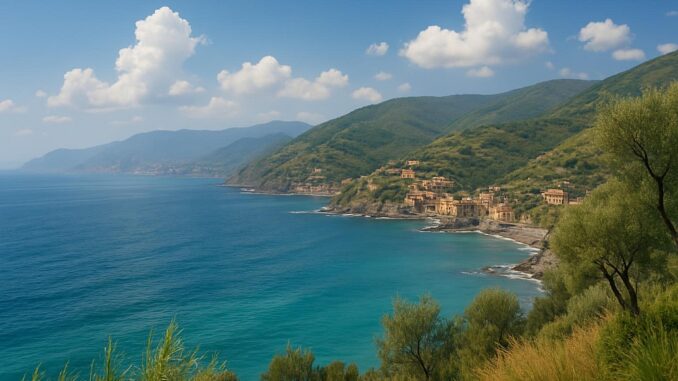 paesaggi di case e golfi - effe