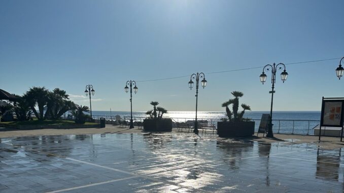 piazza partigiani ad Alassio