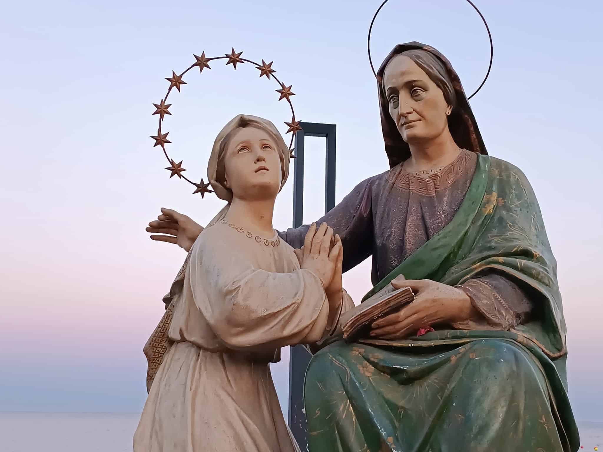 statua processionale SanAnna
