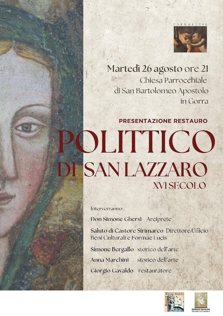 26 agosto Restauro San Lazzaro - 1
