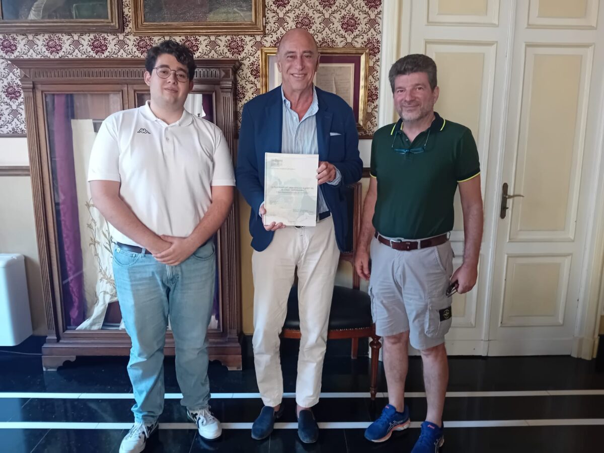 Alassio nella tesi di laurea dello studente del Politecnico di Milano Matteo Dolcini