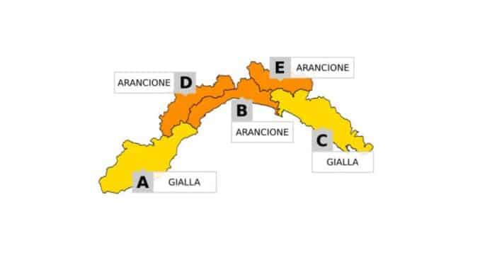 Cartina allerta