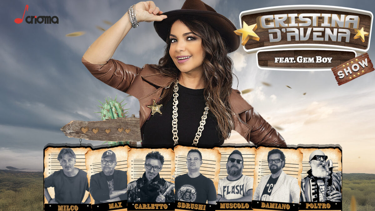 Cristina D'Avena feat Gem Boy a Vado Ligure