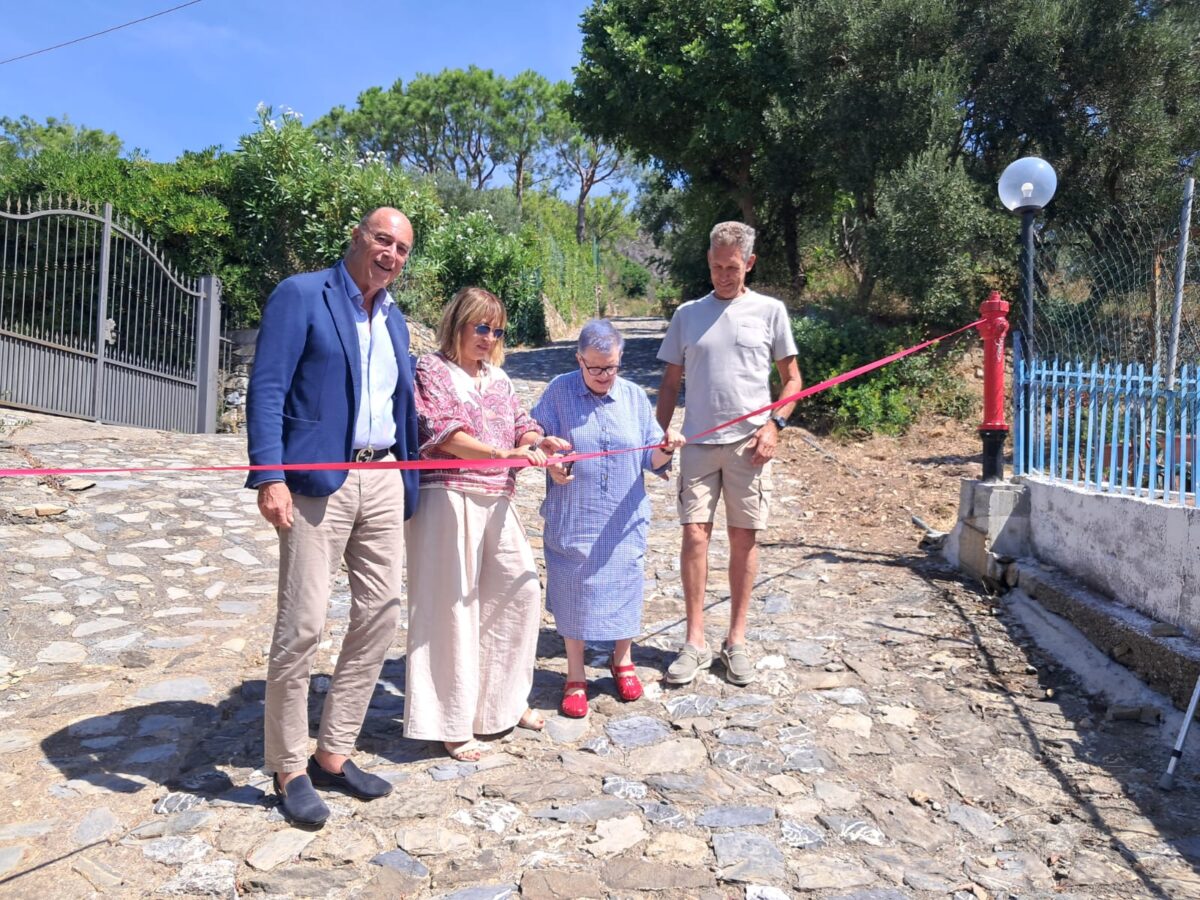 Donazione porzione di terreno in località Cavia