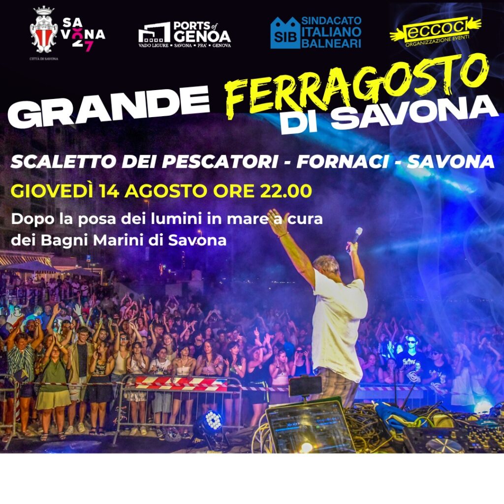GRANDE FERRAGOSTO A SAVONA
