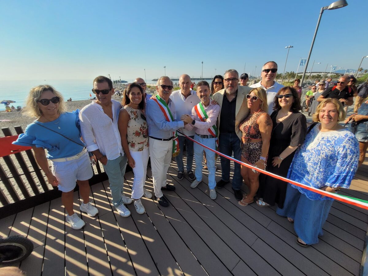 Loano Inaugurazione Passerella