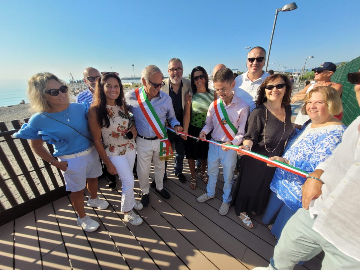 Loano Inaugurazione Passerella