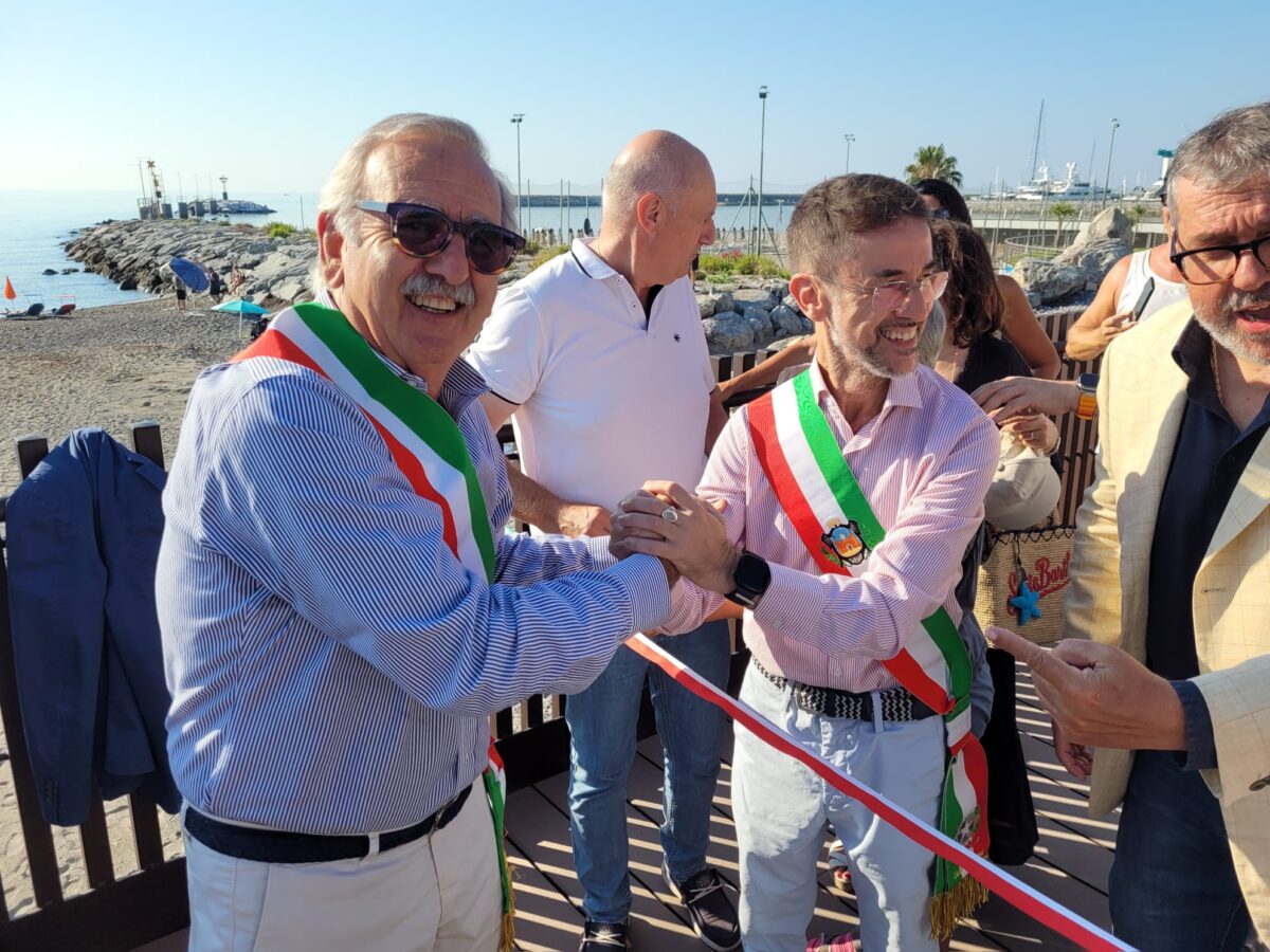 Loano Inaugurazione Passerella
