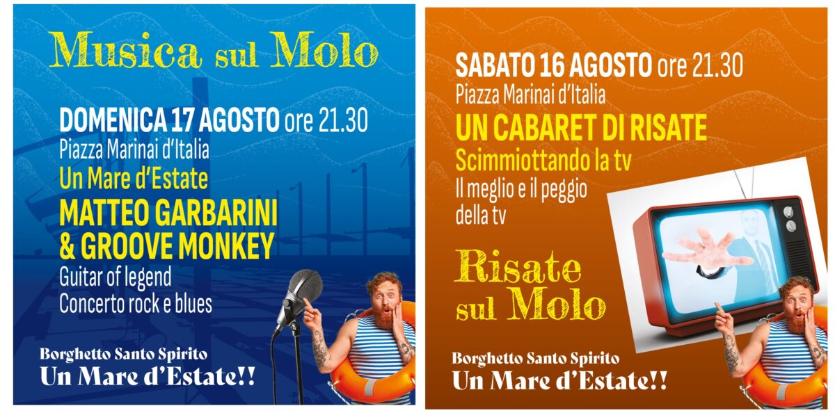 Locandina weekend ferragosto 2025