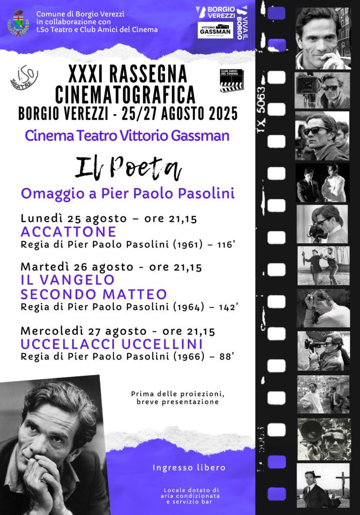 Pasolini poster 2025