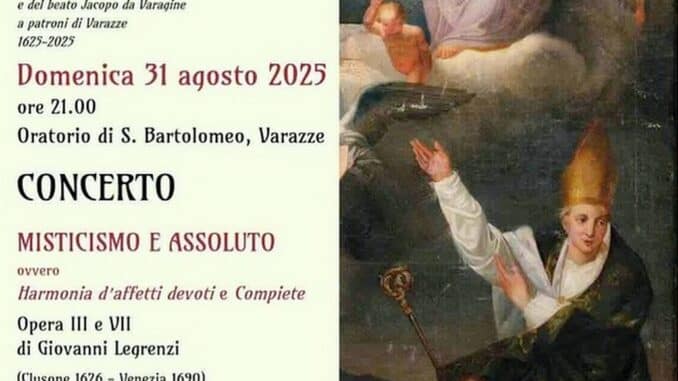 concerto 31 agosto a Varazze