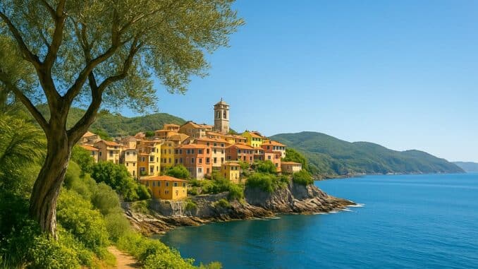paesaggio della quiete marina - effe