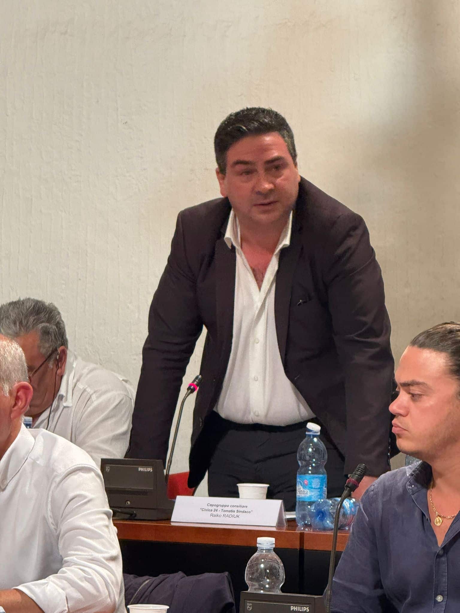 raiko radiuk consiglio comunale Gaza