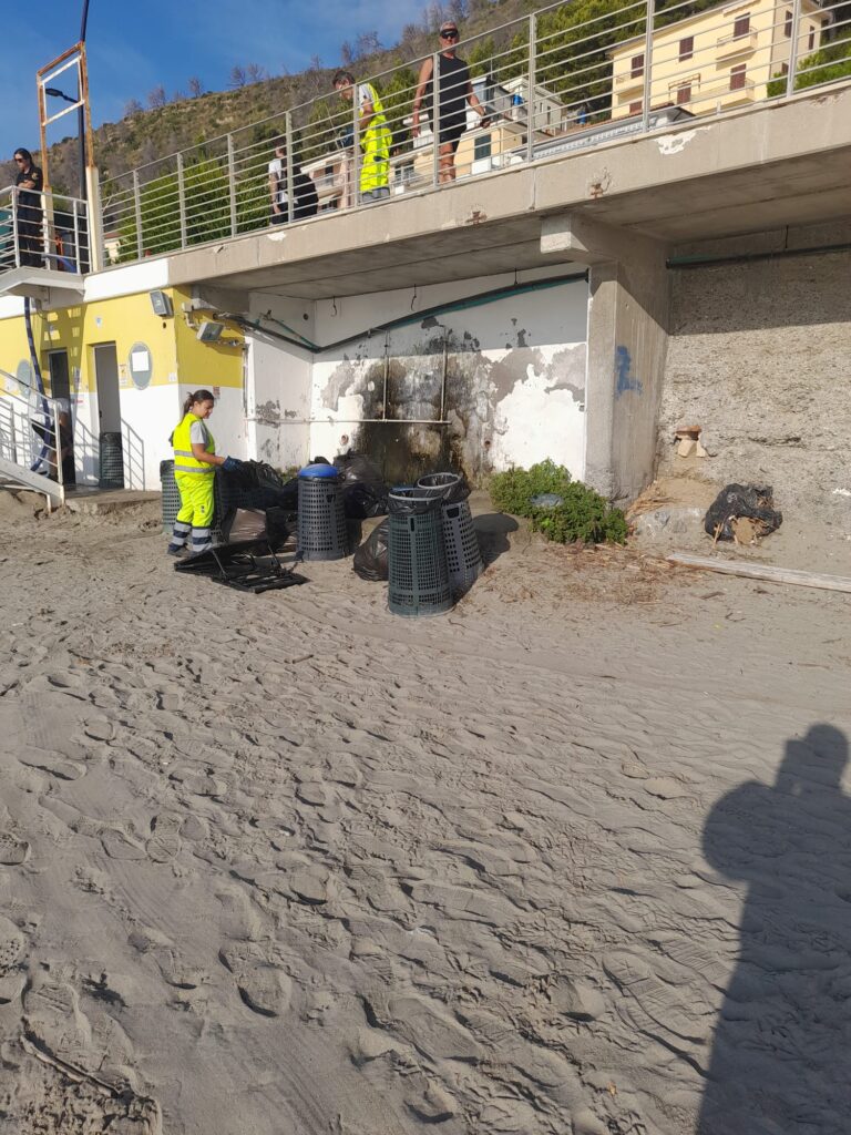 sgombero abusivi a Laigueglia
