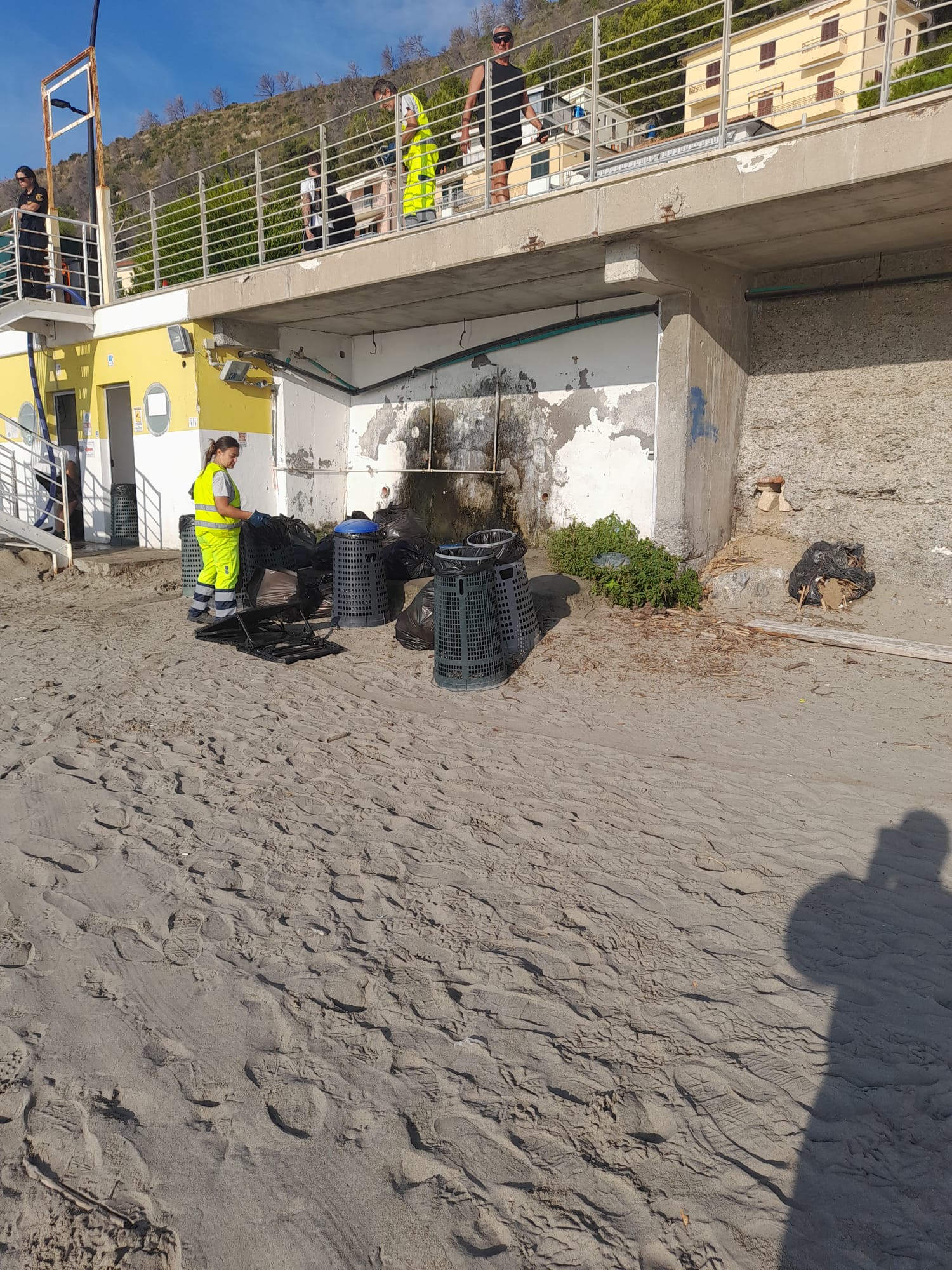 sgombero abusivi a Laigueglia