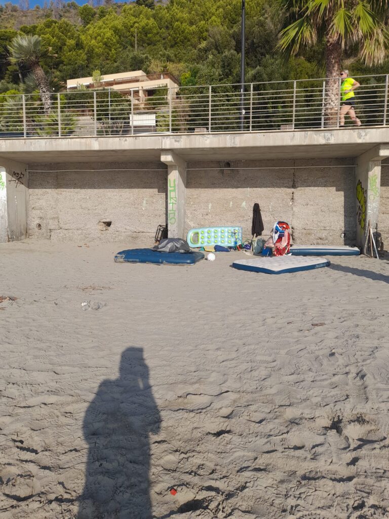 sgombero abusivi a Laigueglia
