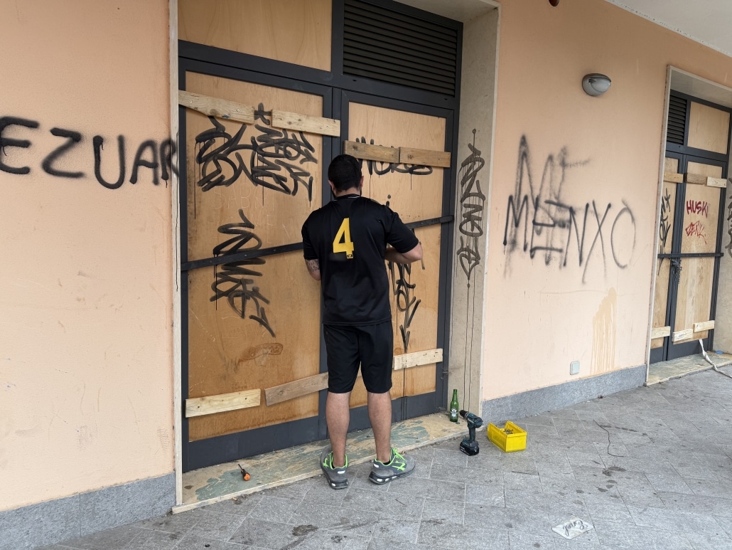 sopralluogo palazzine via Milano ad Albenga