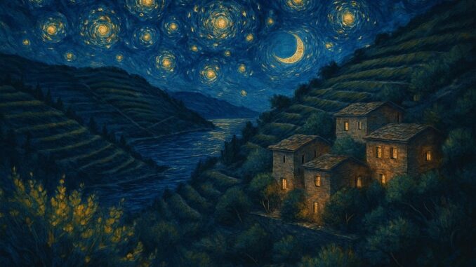 Immagini e metafore di Liguria. La notte - effe