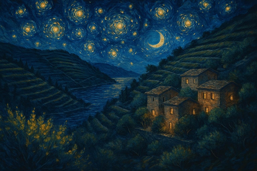 Immagini e metafore di Liguria. La notte - effe